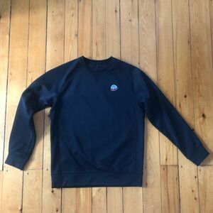 Burton Weatherproof Crewneck Fleece Sweatshirt Men’s Medium Black Dry Ride